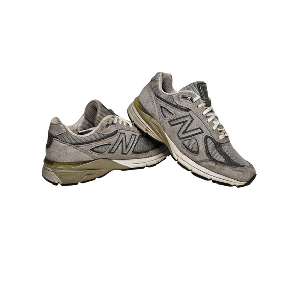 New Balance‎ Womens 990 V4 Gray Running Shoes Sz 8.5 B USA Made W990GL4 - Picture 1 of 12